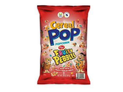 Cereal Pop popcorn Made With FRUITY PEBBLES® Cereal To Officially Launch As New Brand Extension In Sam’s Club After Much Anticipation